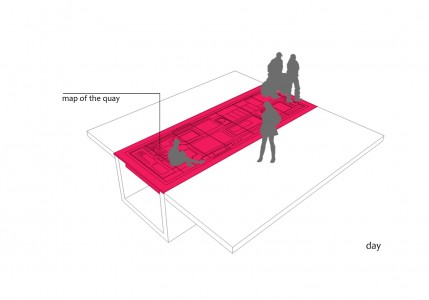 map of the quay