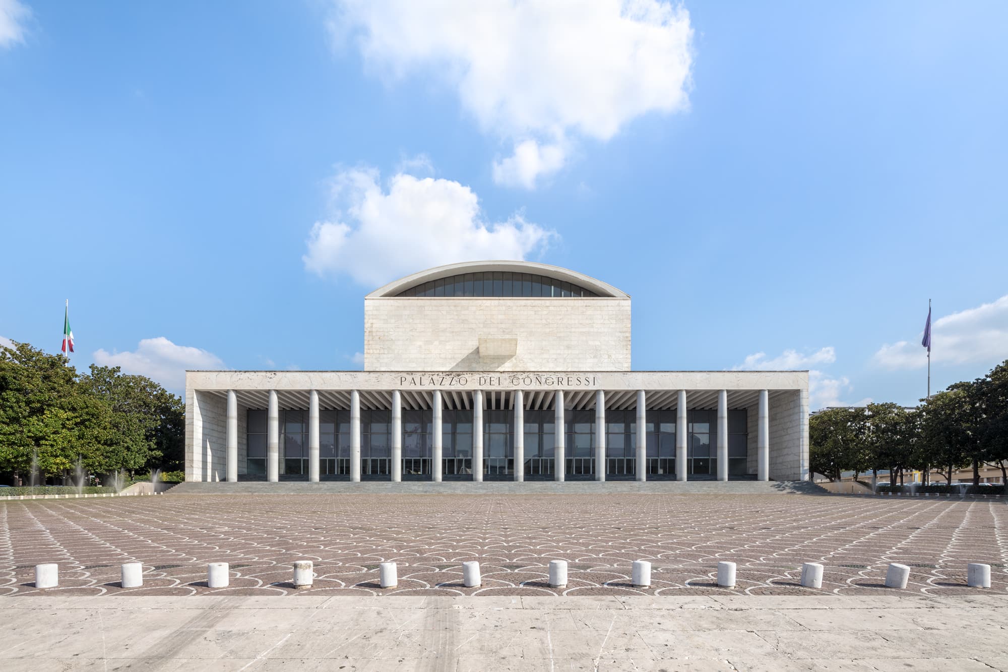 Adalberto Libera, Palazzo dei Ricevimenti e dei Congressi all’E42 di Roma, 1942